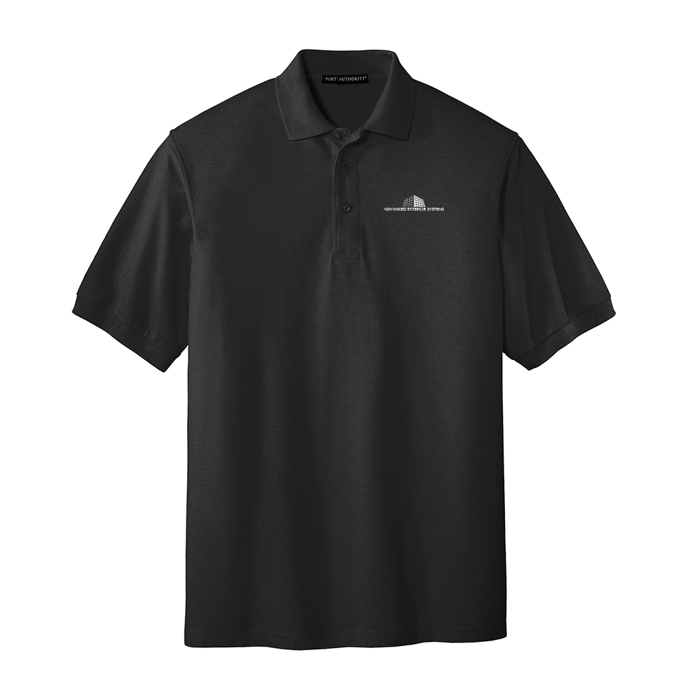 Men's Tall Silk Polo - AES