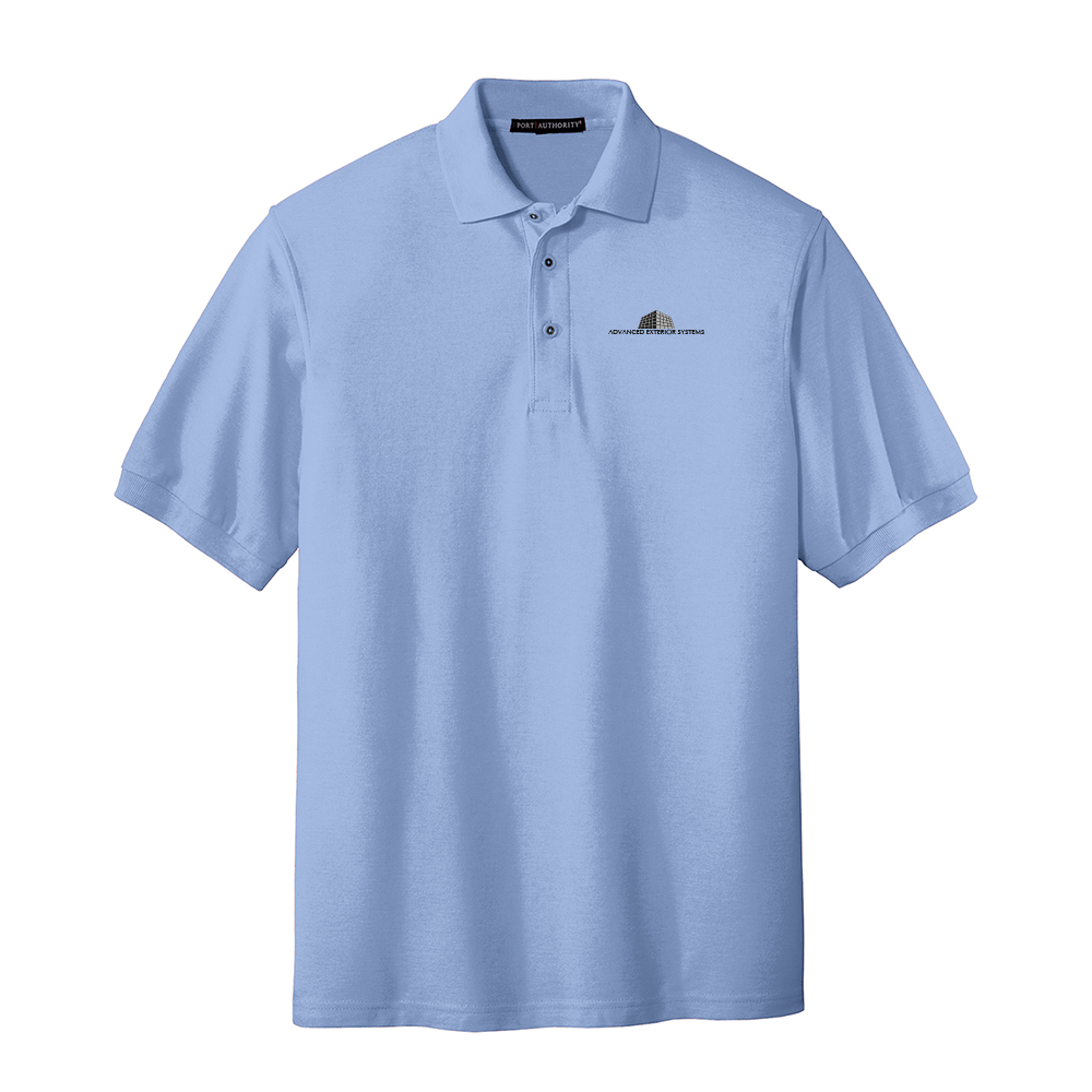 Men's Tall Silk Polo - AES