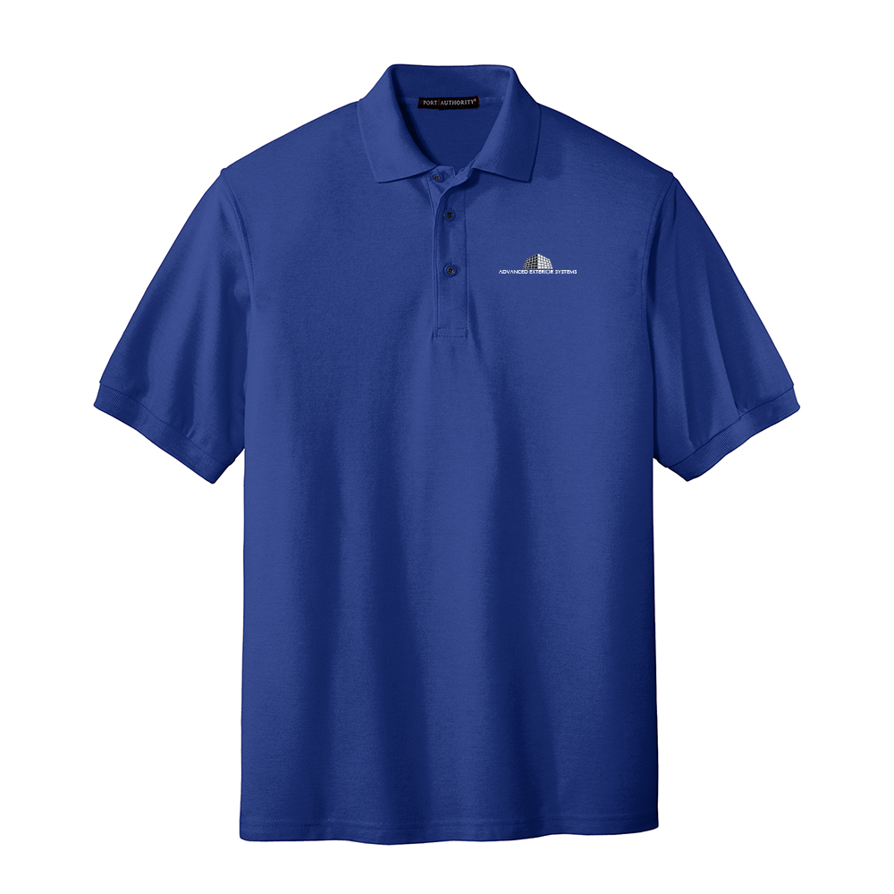 Men's Tall Silk Polo - AES