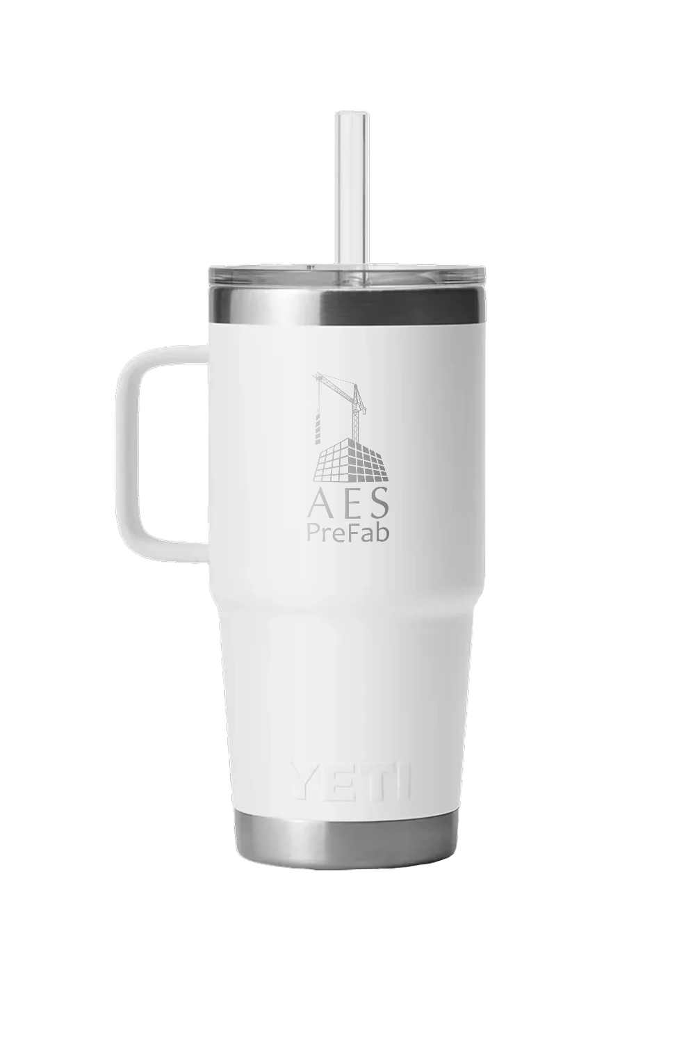 25oz Mug with Straw Lid - AES PreFab