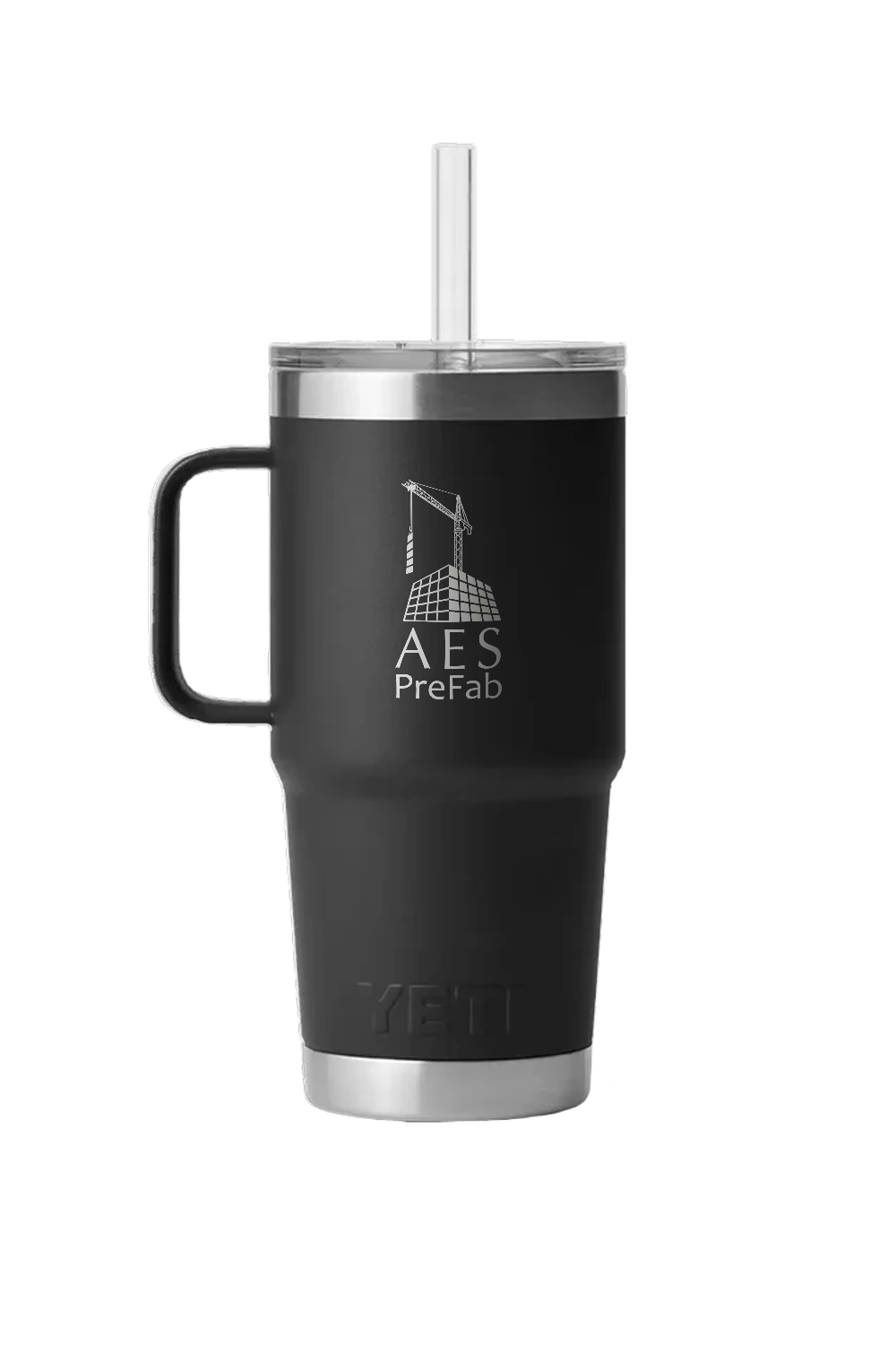 25oz Mug with Straw Lid - AES PreFab