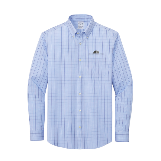 Men's Wrinkle-Free Stretch Patterned Shirt - AES