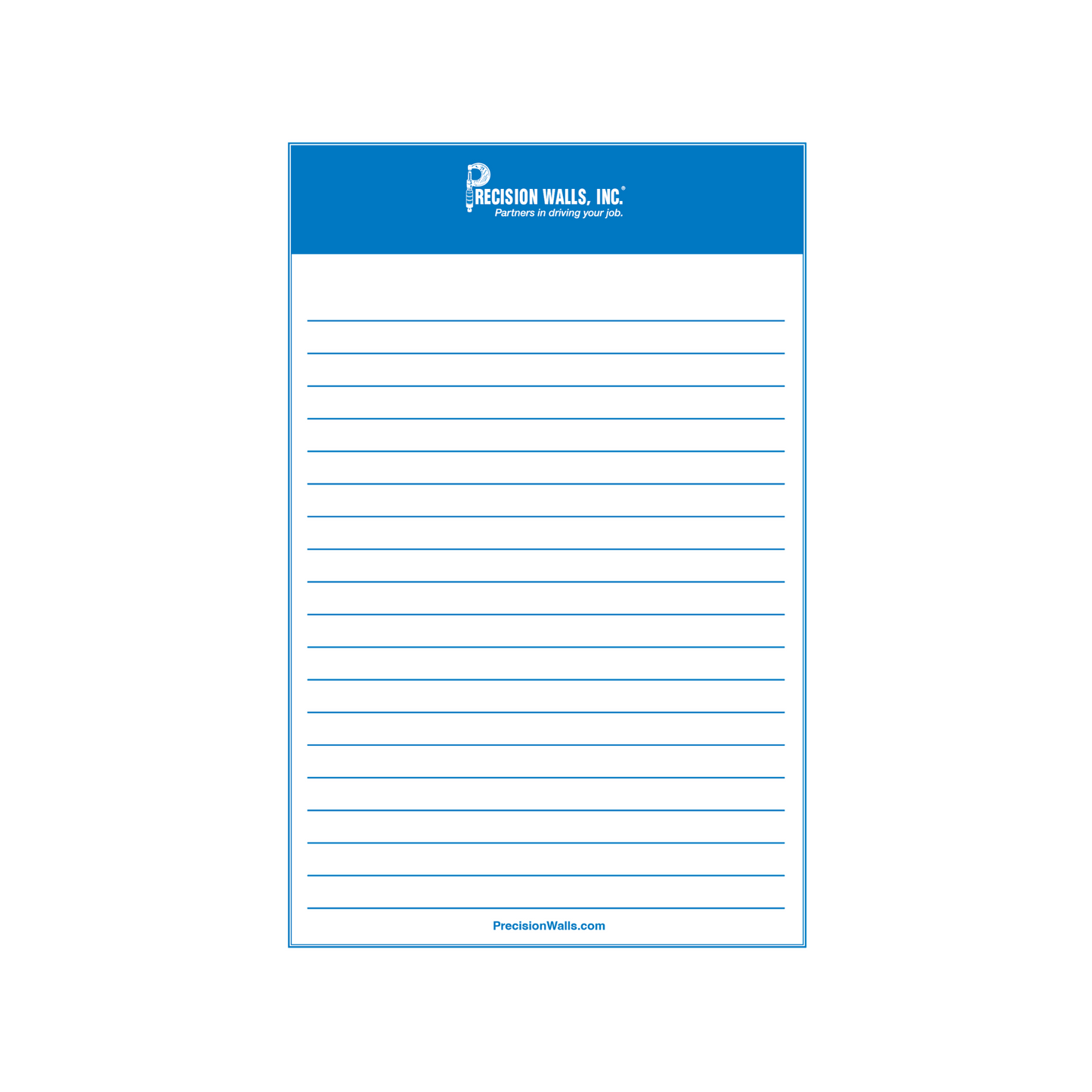 Full Color Memo Pads - 5.5" x 8.5"