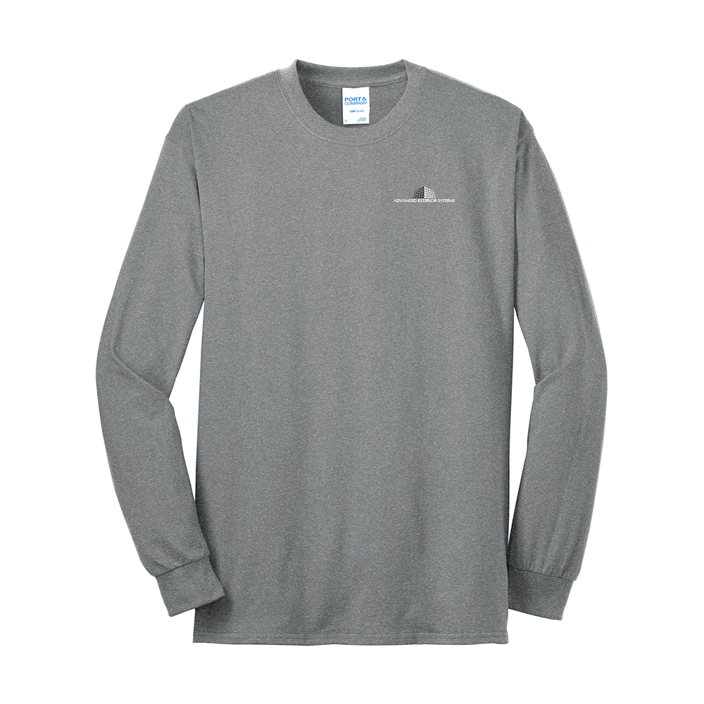 Men's Tall Long Sleeve Core Blend Tee - AES