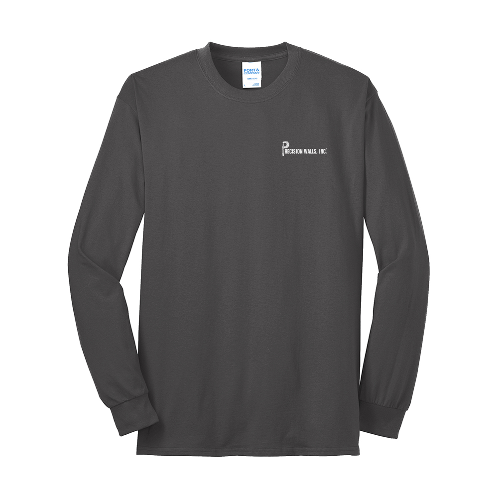 Men's Tall Long Sleeve Core Blend Tee – Precision Walls