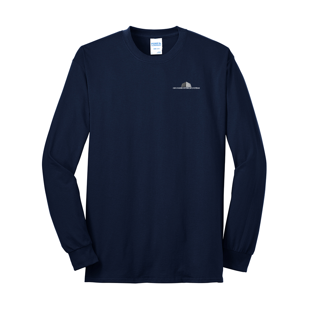 Men's Tall Long Sleeve Core Blend Tee - AES