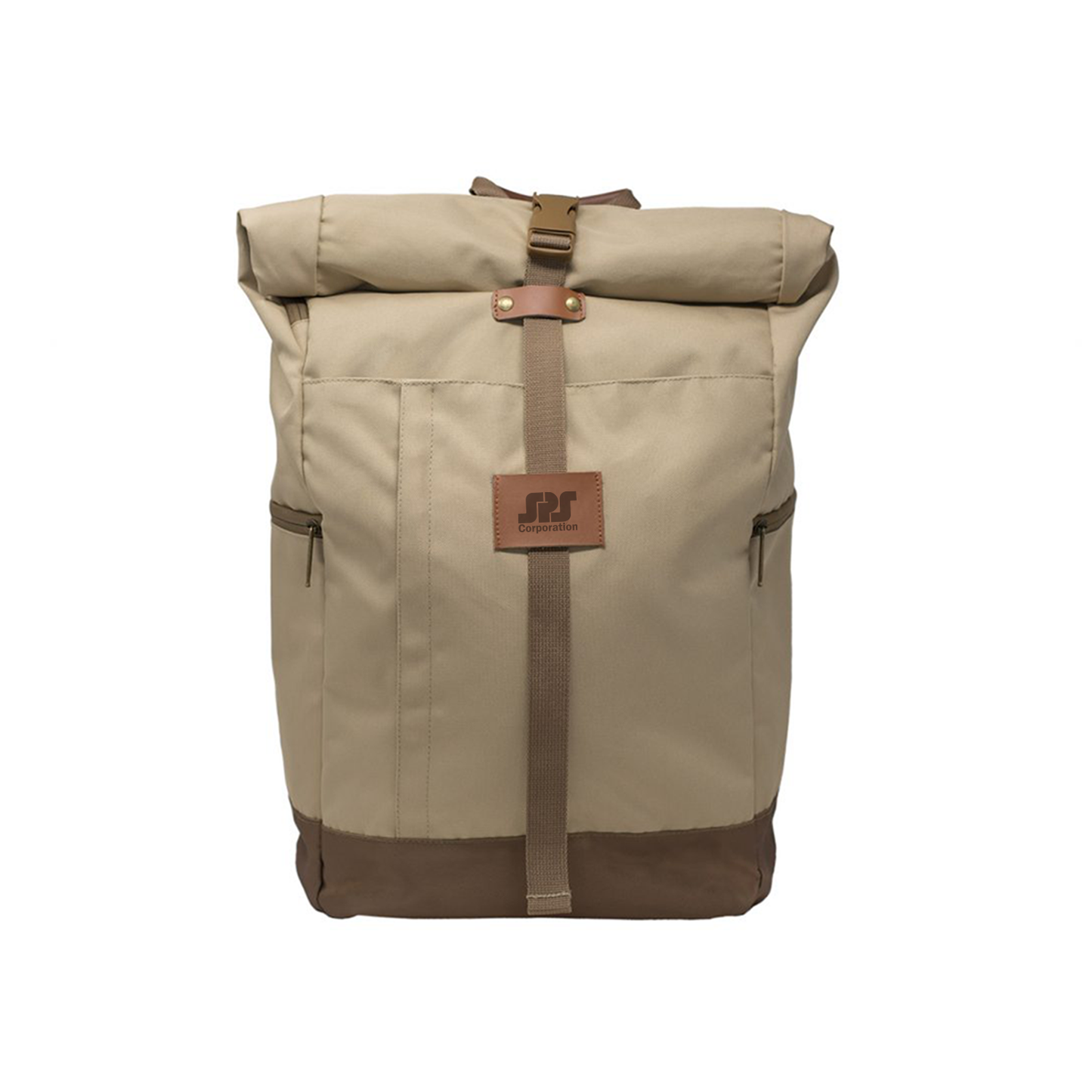 El Dorado Roll Top Backpack (Tan) -SPS