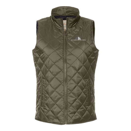 Women's Quilted Vest - AES