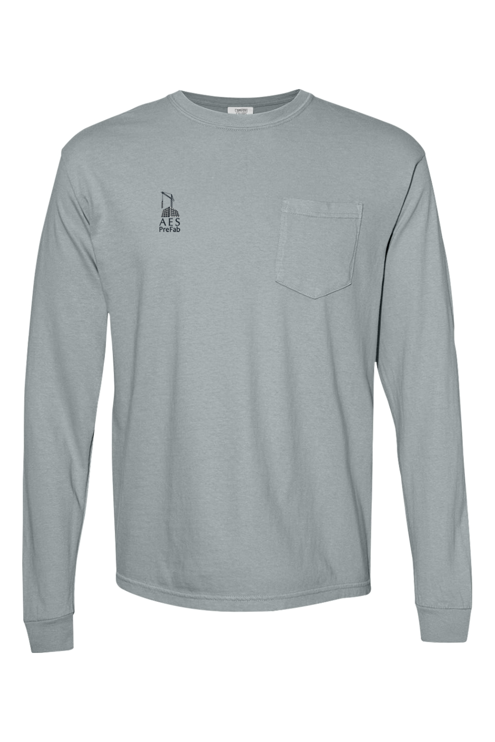 Men's Long Sleeve Pocket T-Shirt - AES PreFab