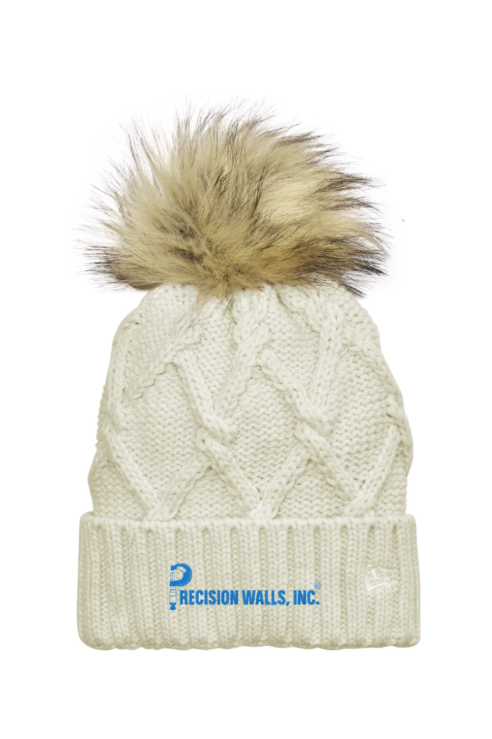 Faux Fur Pom Beanie