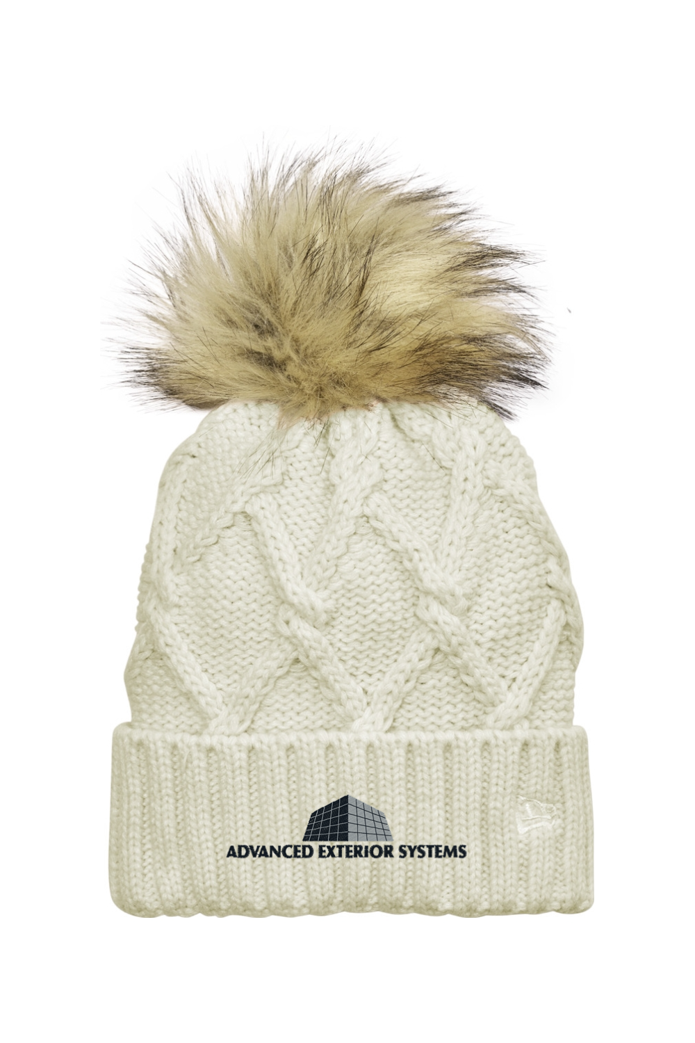 Faux Fur Pom Beanie - AES