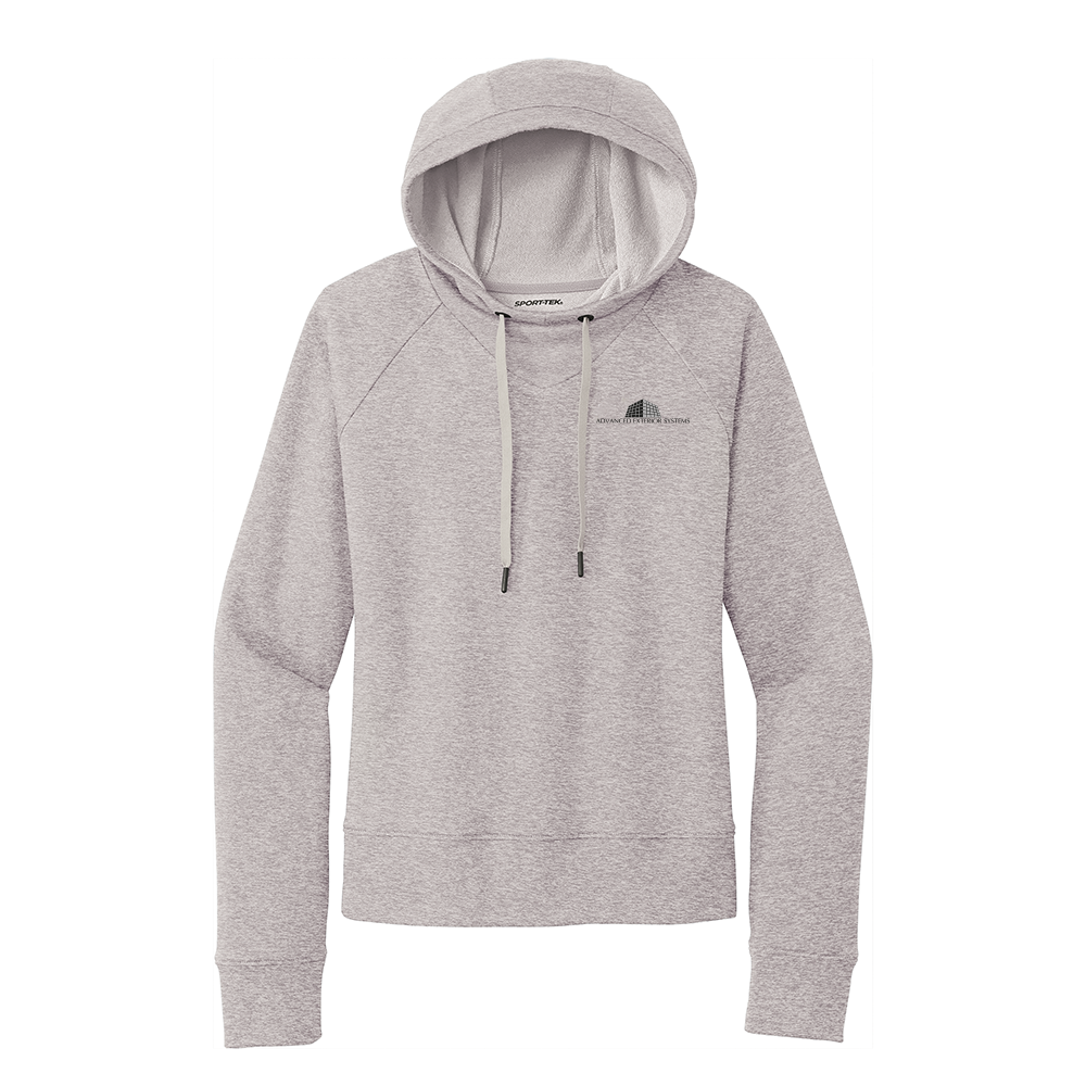 Women's Lightweight French Terry Pullover Hoodie - AES