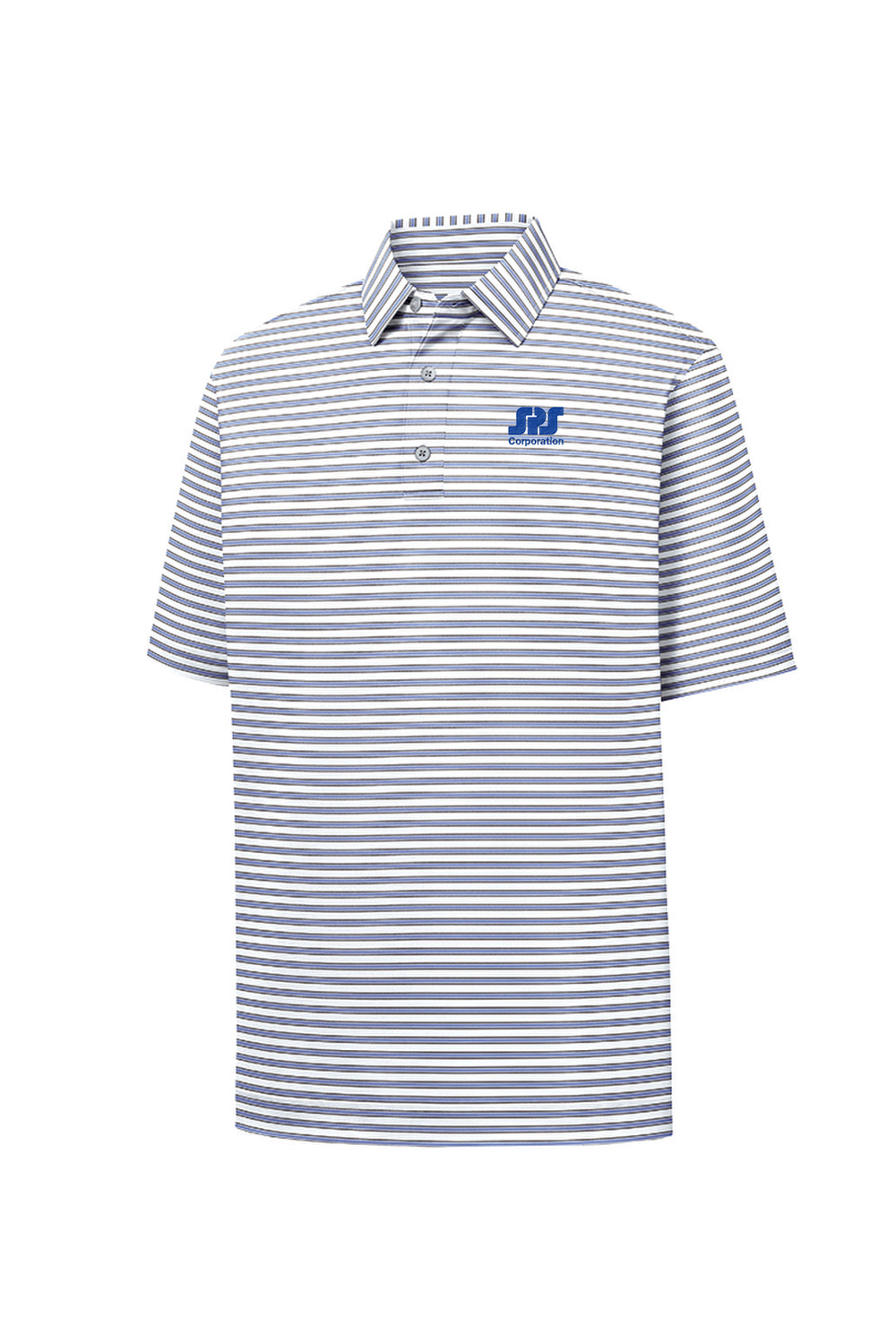 Men's Performance Stretch Pinstripe Polo - SPS