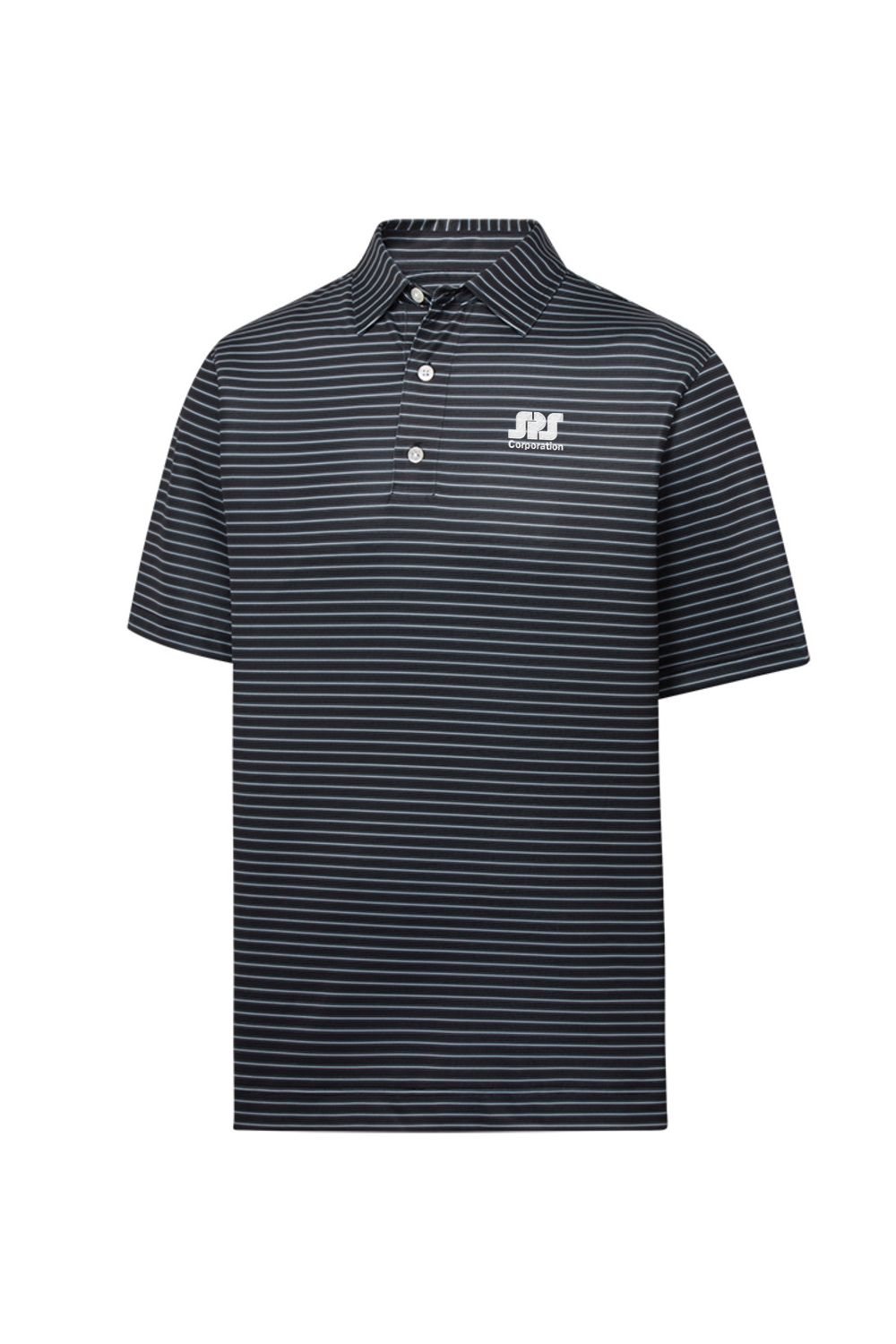 Men's Performance Stretch Pinstripe Polo - SPS