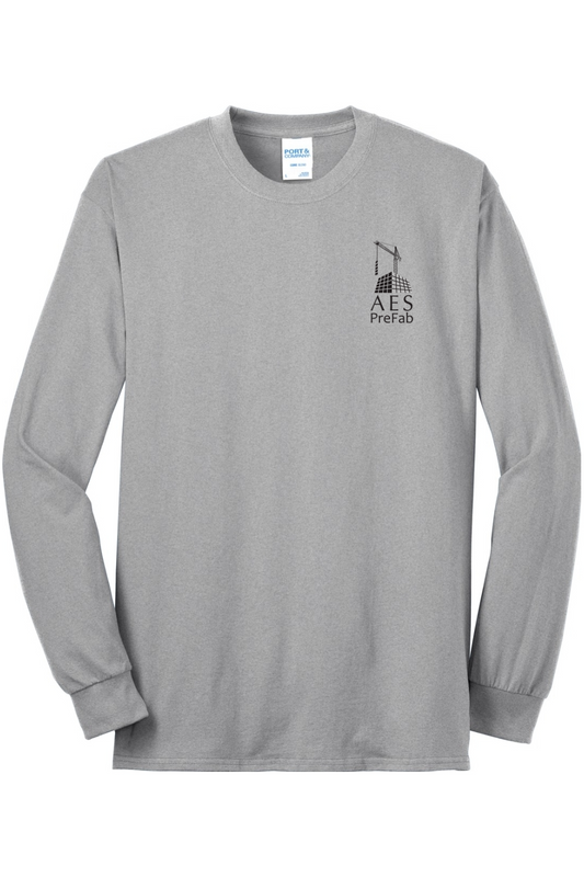 Men's Tall Long Sleeve Core Blend Tee - AES PreFab