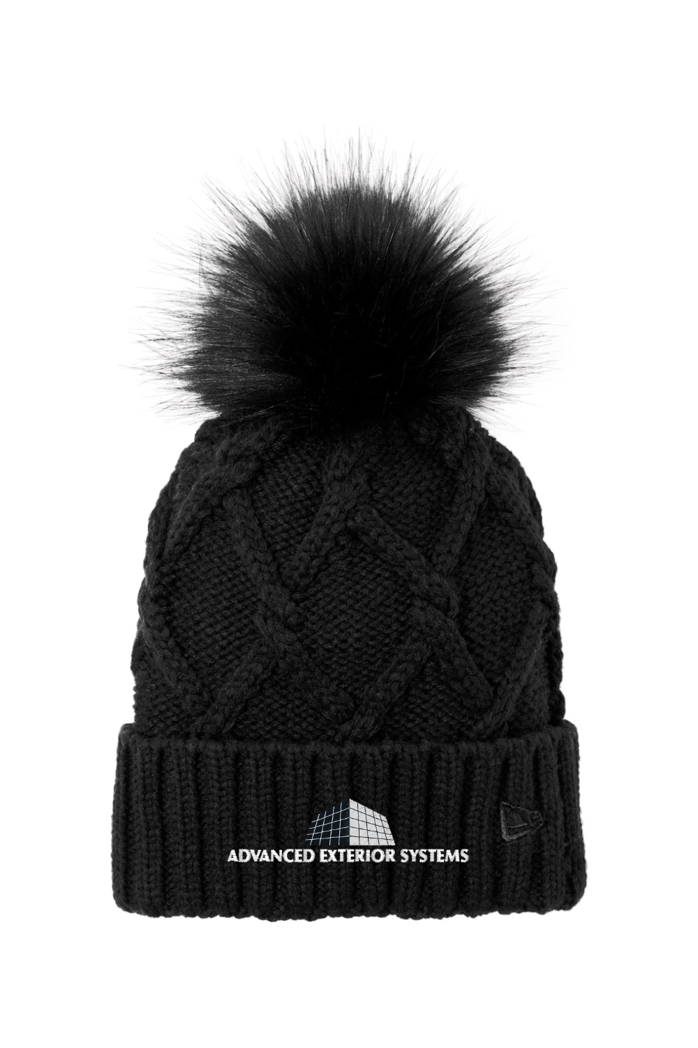 Faux Fur Pom Beanie - AES