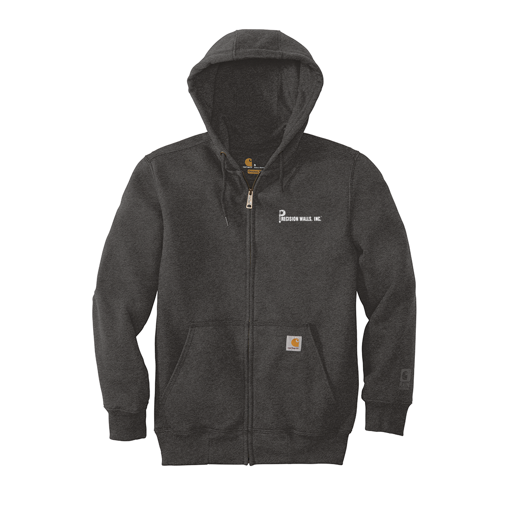 Men's Paxton Heavyweight Hooded Zip-Front Sweatshirt – Precision Walls