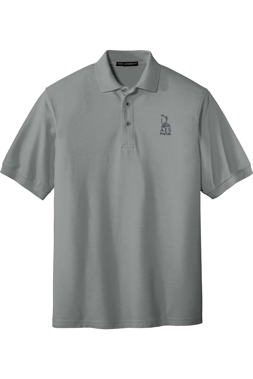 Men's Tall Silk Polo - AES Prefab