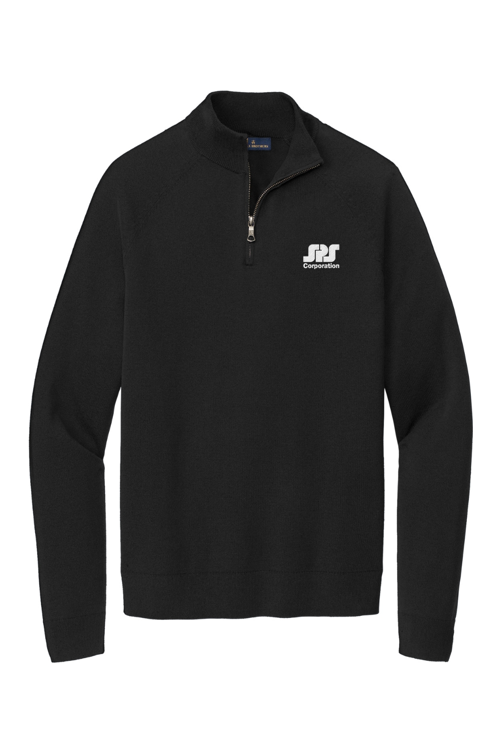 Men's Cotton Stretch 1/4-Zip Sweater - SPS