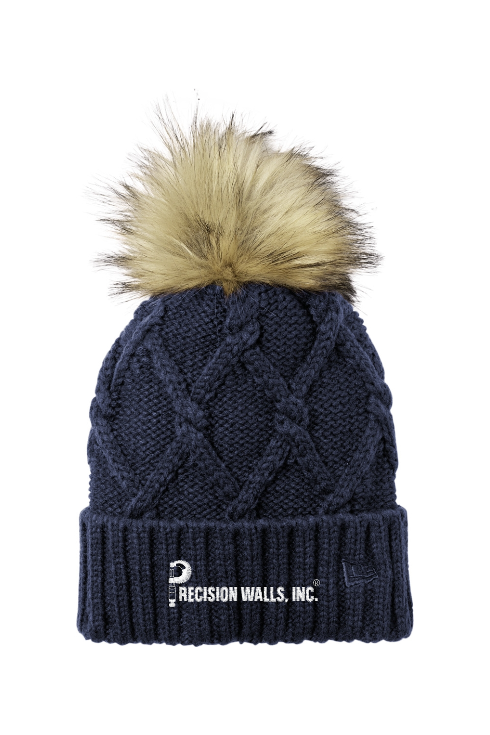 Faux Fur Pom Beanie