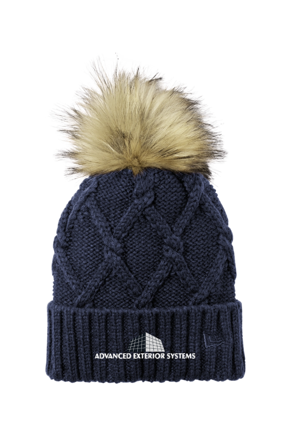 Faux Fur Pom Beanie - AES